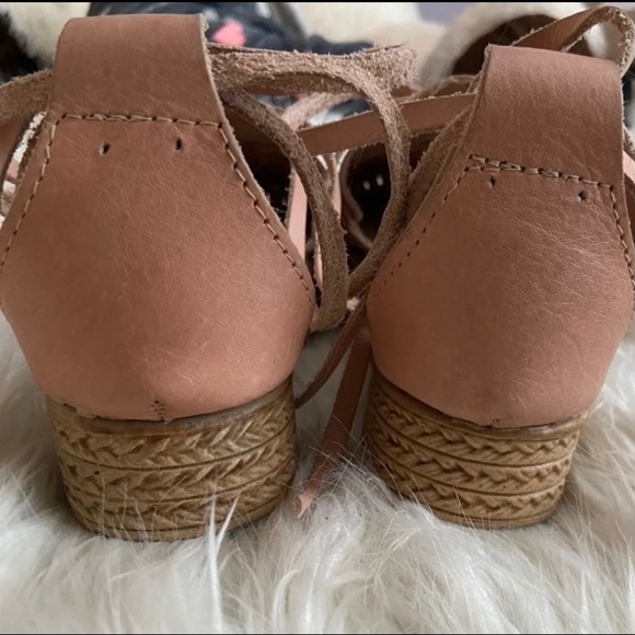 Mexican Huraches Platform Artisanal Sandals - Picture 3 of 7